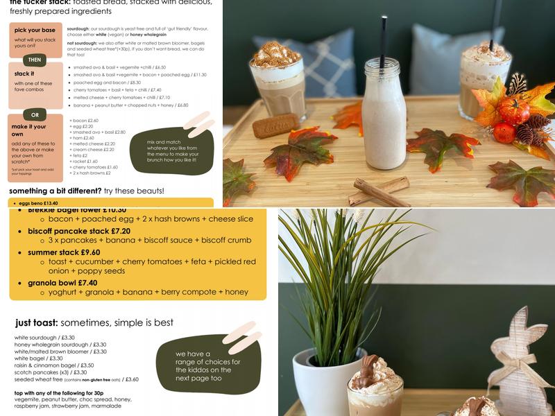 brew and tucker Menu