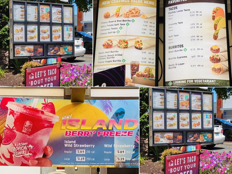 Taco Bell Menu