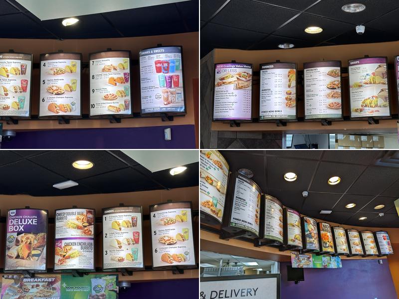 Taco Bell Menu