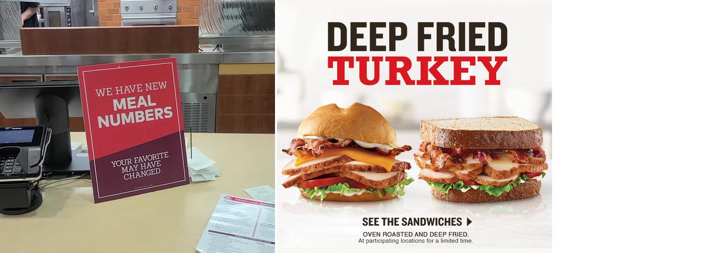 Arby's Menu