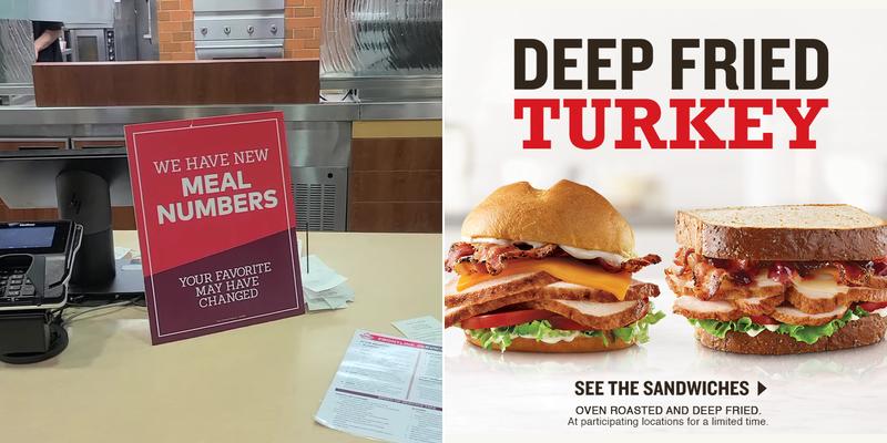 Arby's Menu