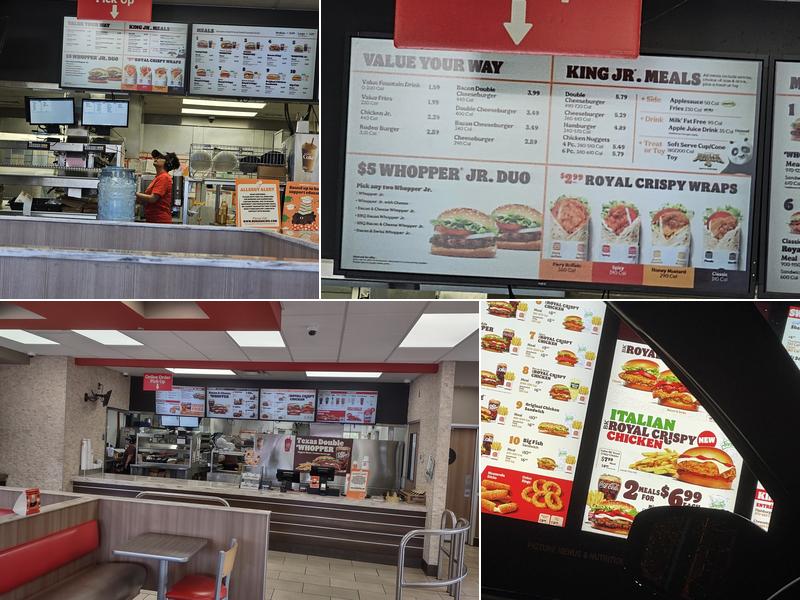 Burger King Menu