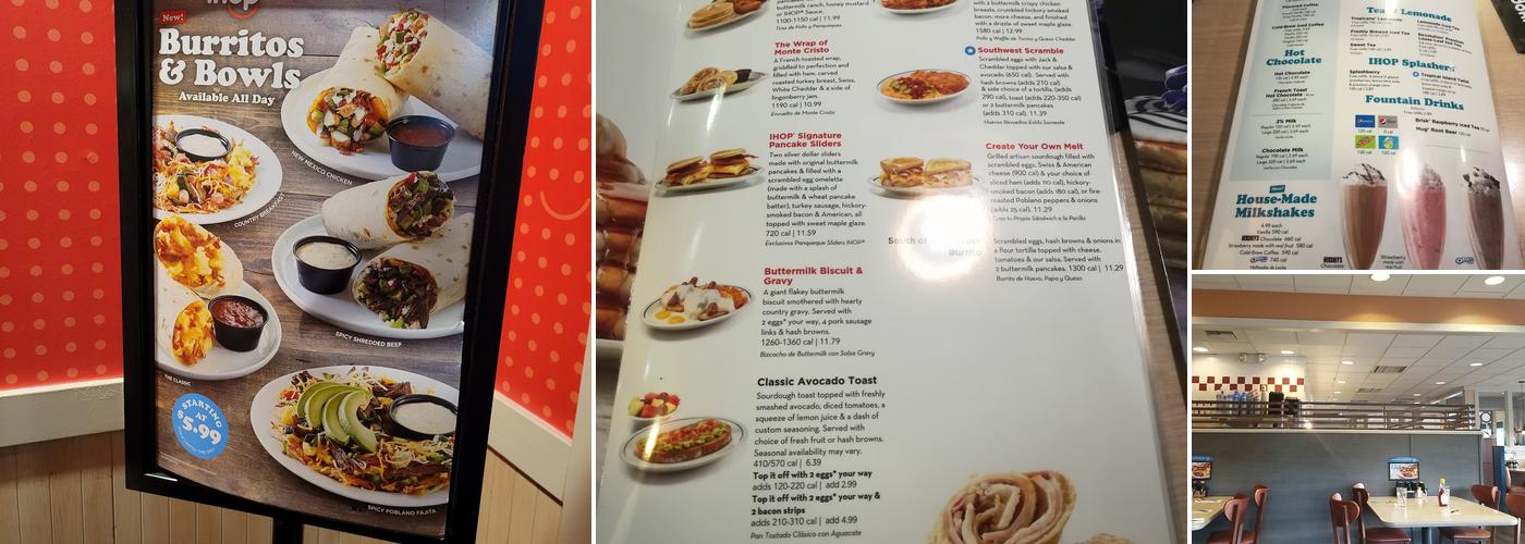 IHOP Menu