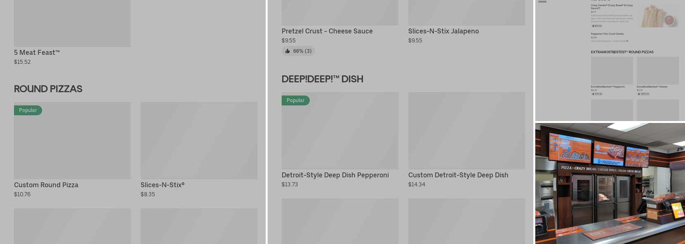 Little Caesars Pizza Menu