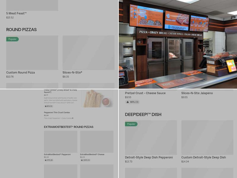 Little Caesars Pizza Menu