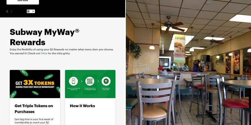 Subway Menu