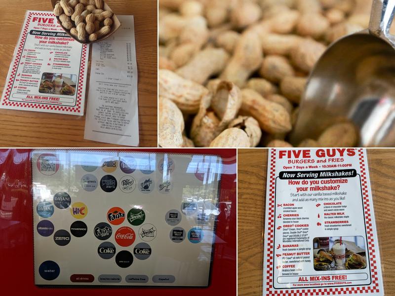 Five Guys Menu