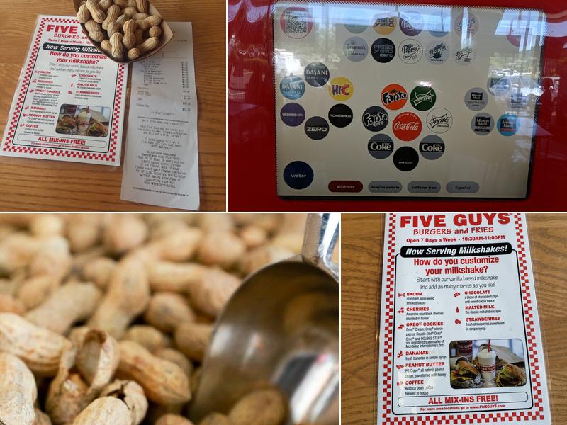 Five Guys Menu