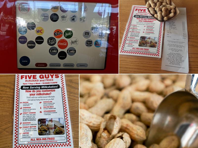 Five Guys Menu