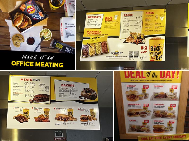 Dickey's Barbecue Pit Menu