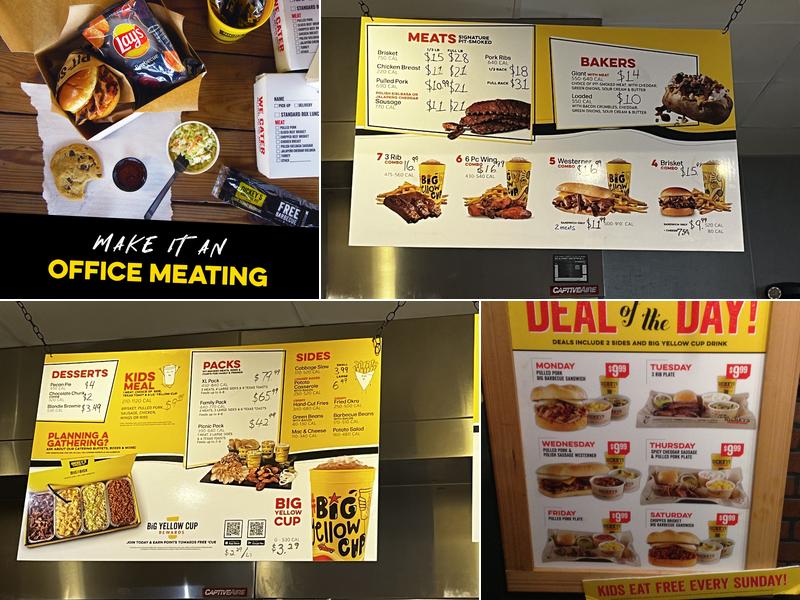 Dickey's Barbecue Pit Menu