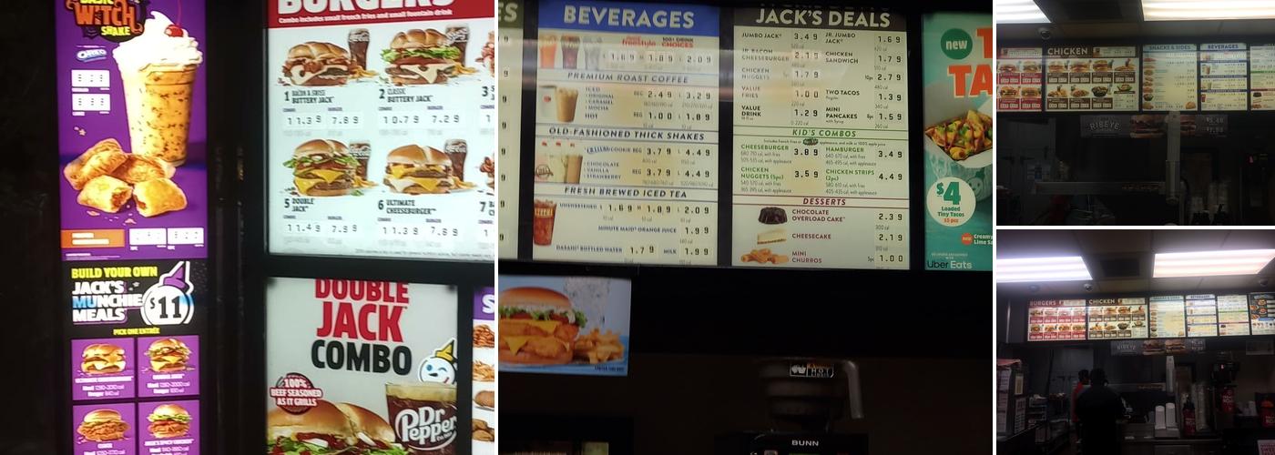 Jack In The Box Menu