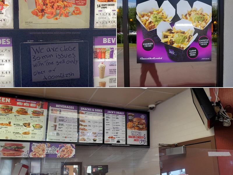 Jack In The Box Menu