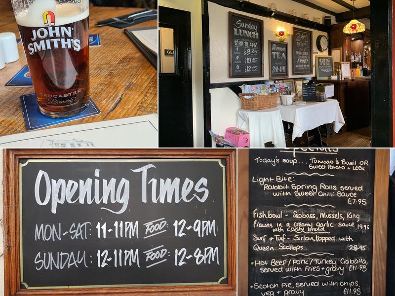 Cross Keys Country Pub Menu