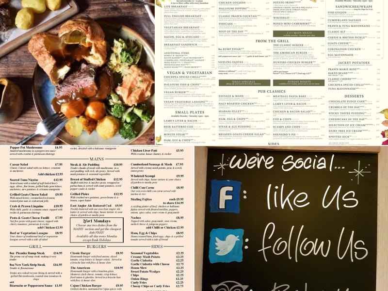 The Hamlet Court Menu