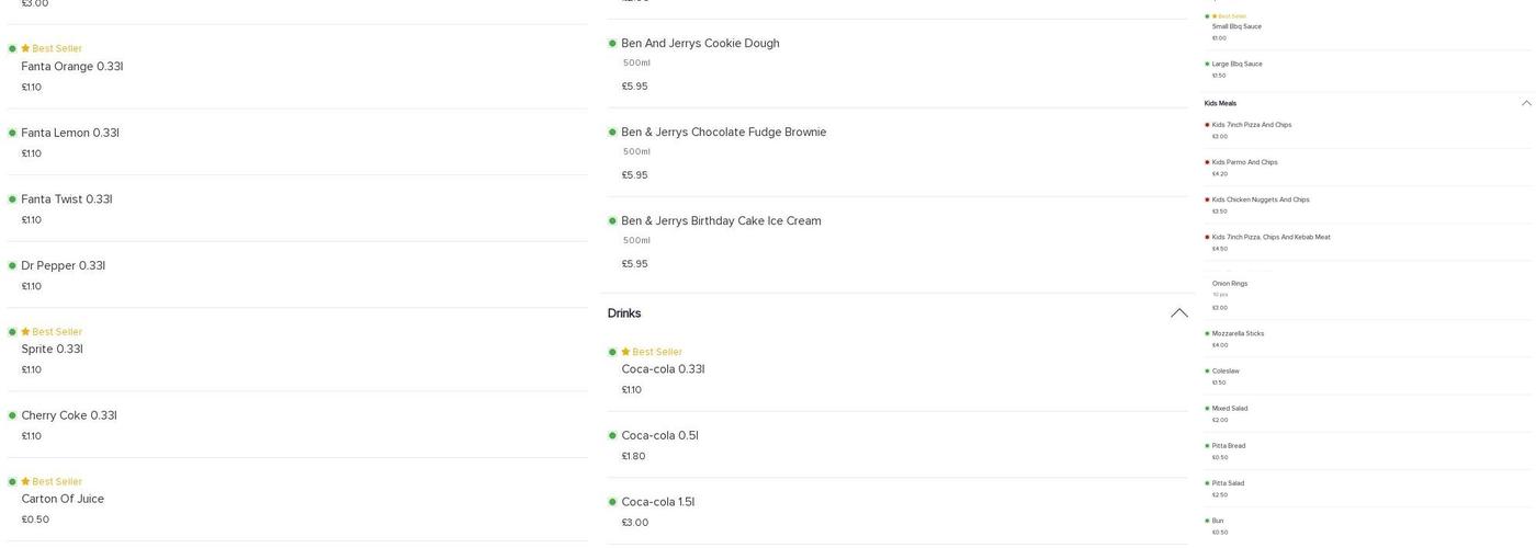 Pjs pizza and parmesan ?? ? ? best pizza best kebab best parmo Menu