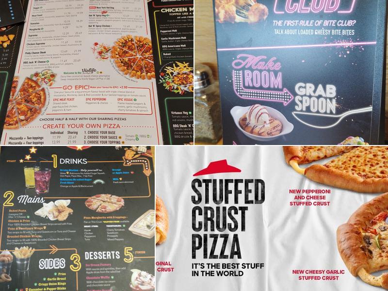 Pizza Hut Menu