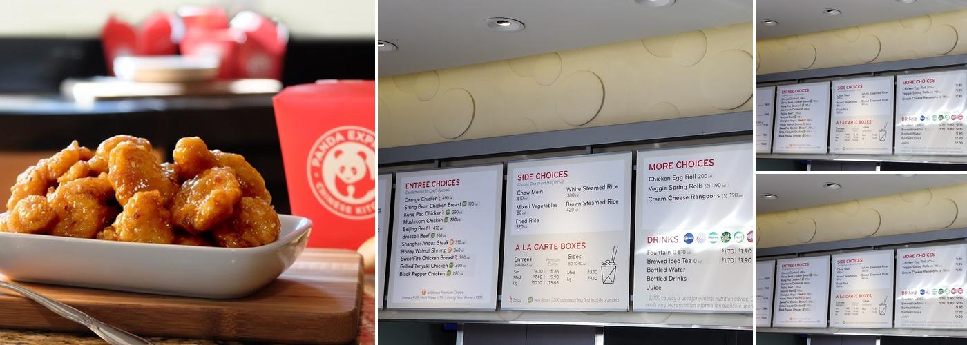 Panda Express Menu