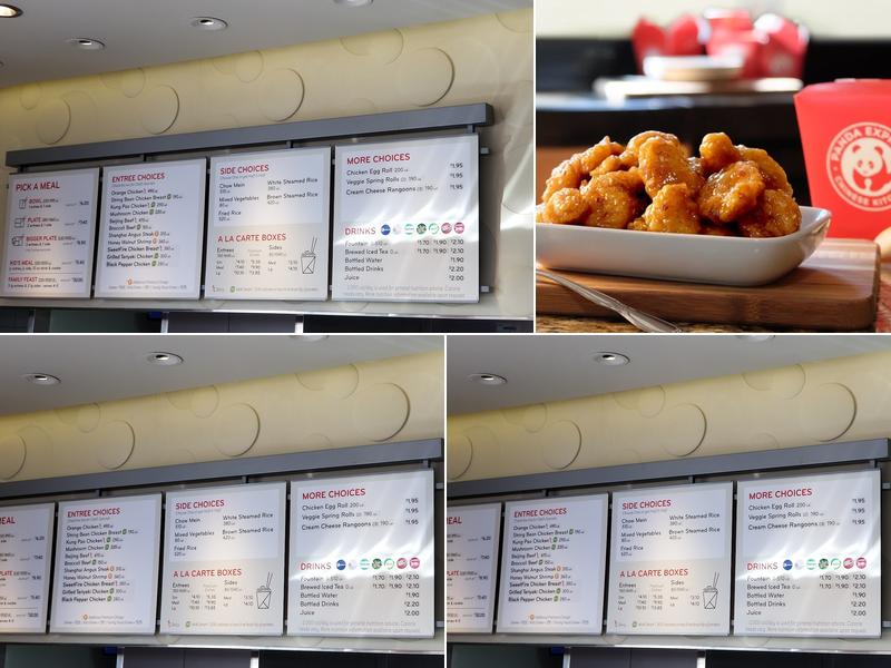 Panda Express Menu
