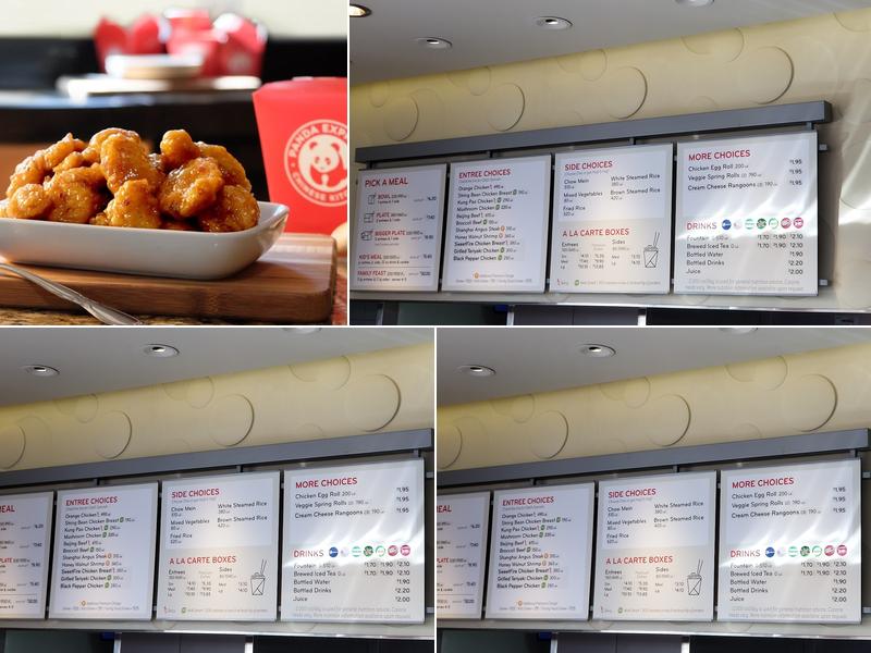 Panda Express Menu