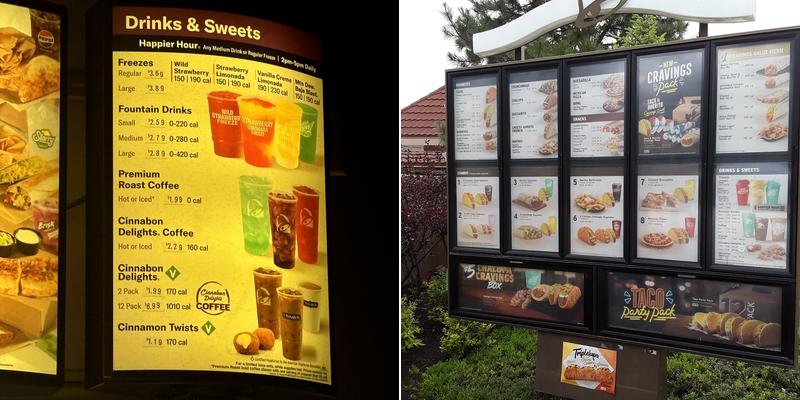 Taco Bell Menu