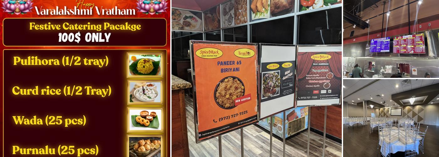 Spice Rack / Biryani Pot / ChopStix (Restaurant & Banquet Hall)