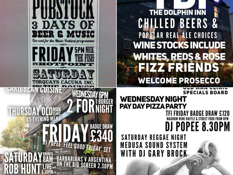 The Dolphin @ Dartmouth Menu