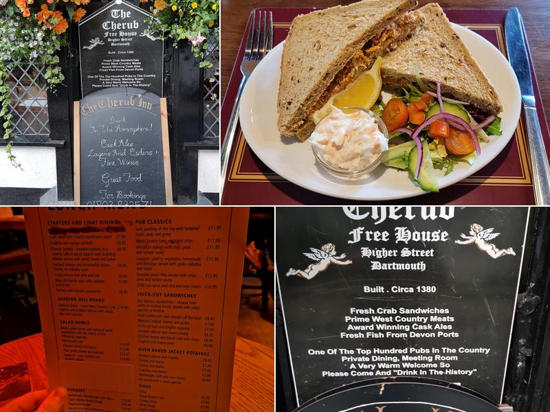 The Cherub Inn Menu