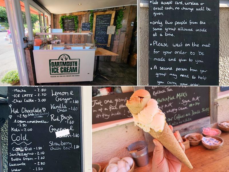 Dartmouth Castle Tea Rooms Menu