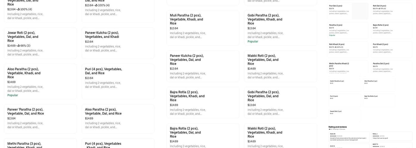 La Nueva Fresh & Hot Menu