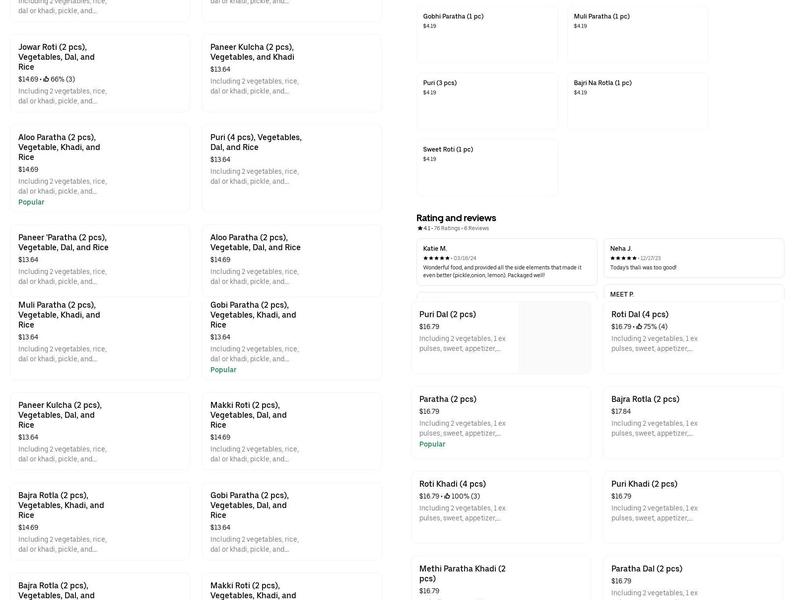 La Nueva Fresh & Hot Menu