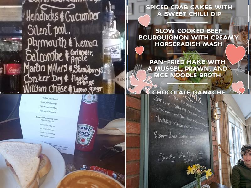 Steam Packet Inn Menu