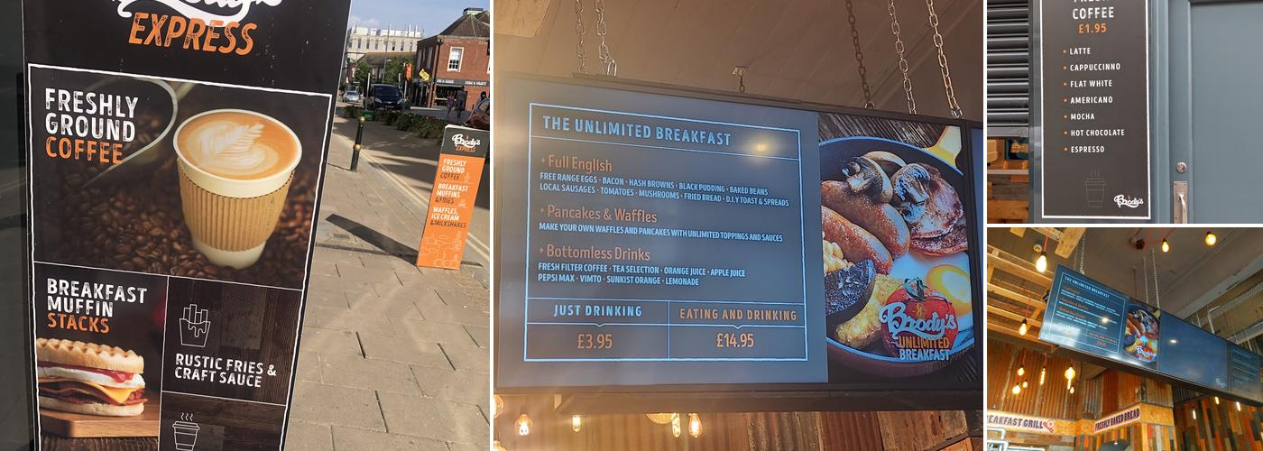 Brody's Breakfast Bistro Menu