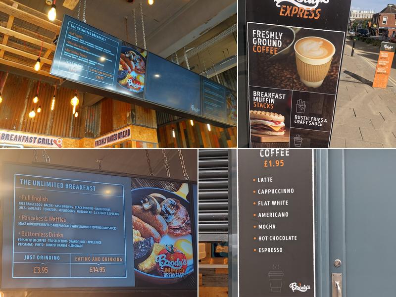 Brody's Breakfast Bistro Menu