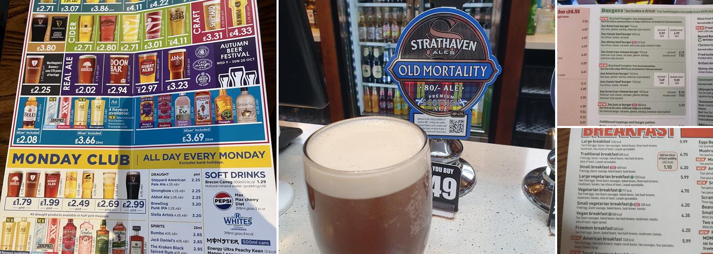 The Chief Justice of the Common Pleas Menu