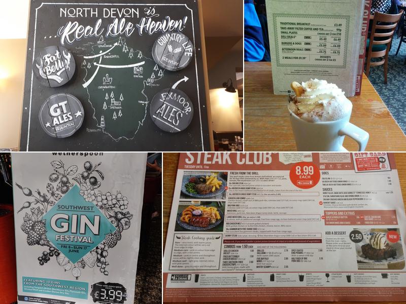 The Panniers - JD Wetherspoon Menu