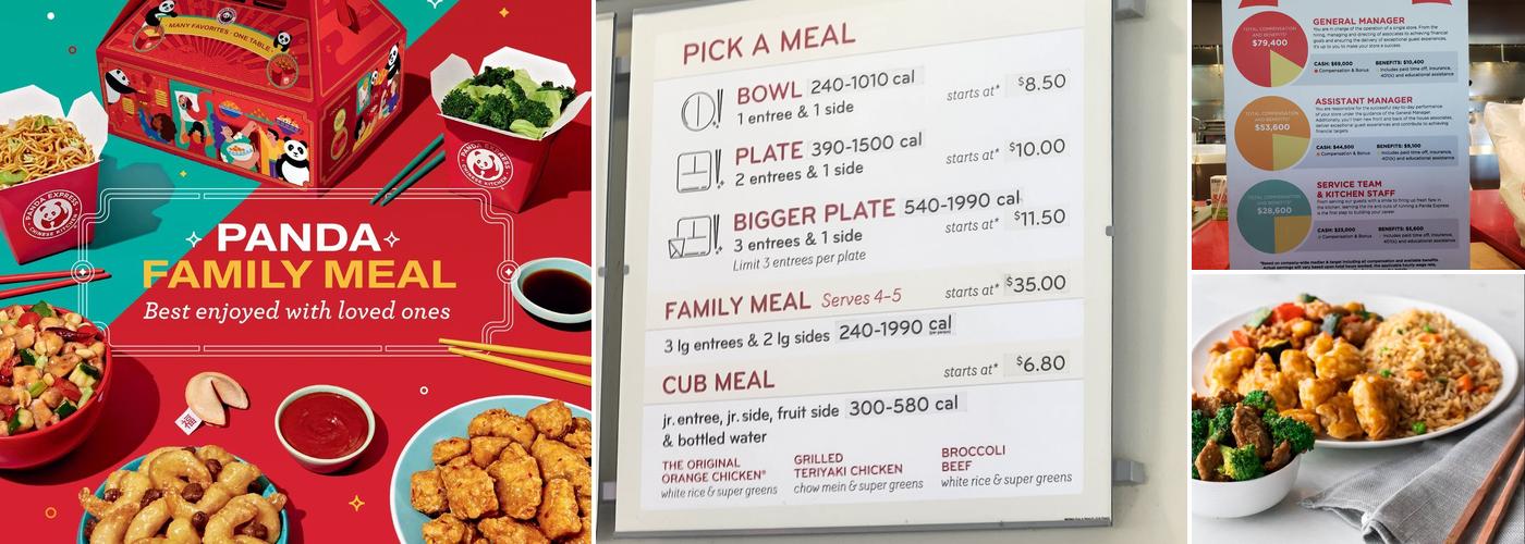 Panda Express Menu