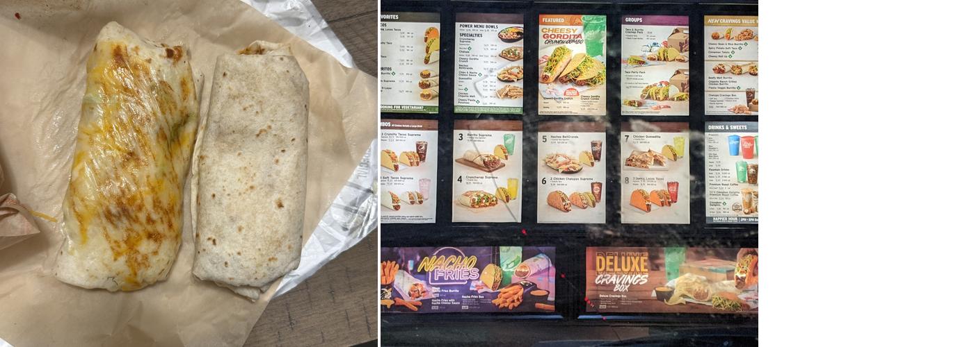 Taco Bell Menu