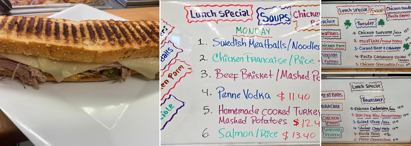 Brewster Superette Menu