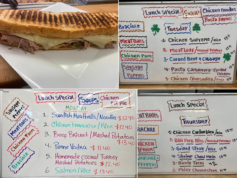 Brewster Superette Menu