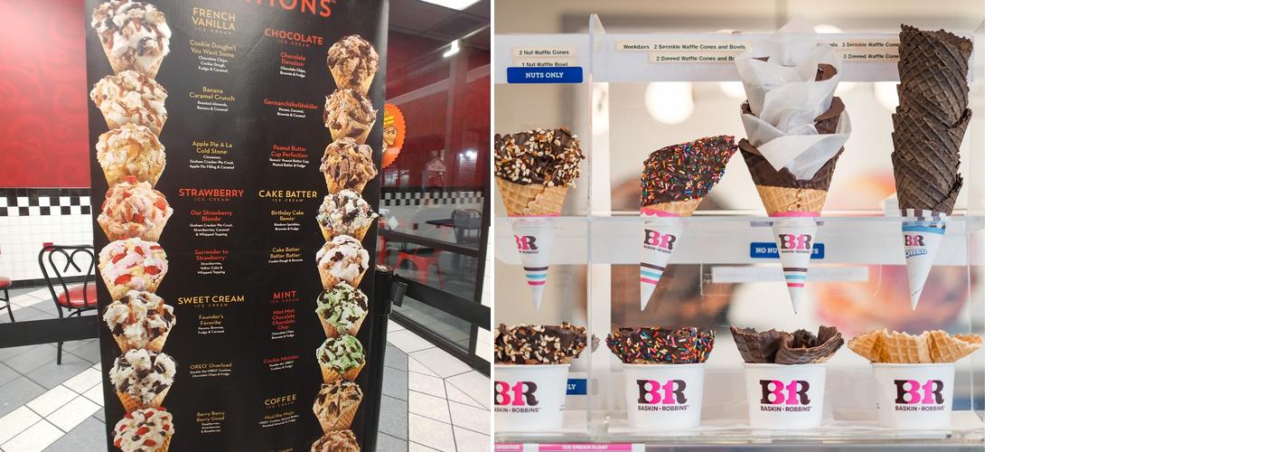 Baskin-Robbins Menu