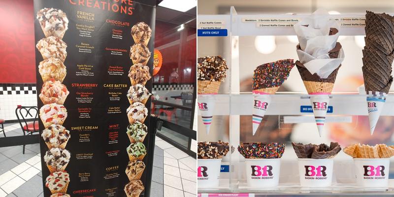 Baskin-Robbins Menu