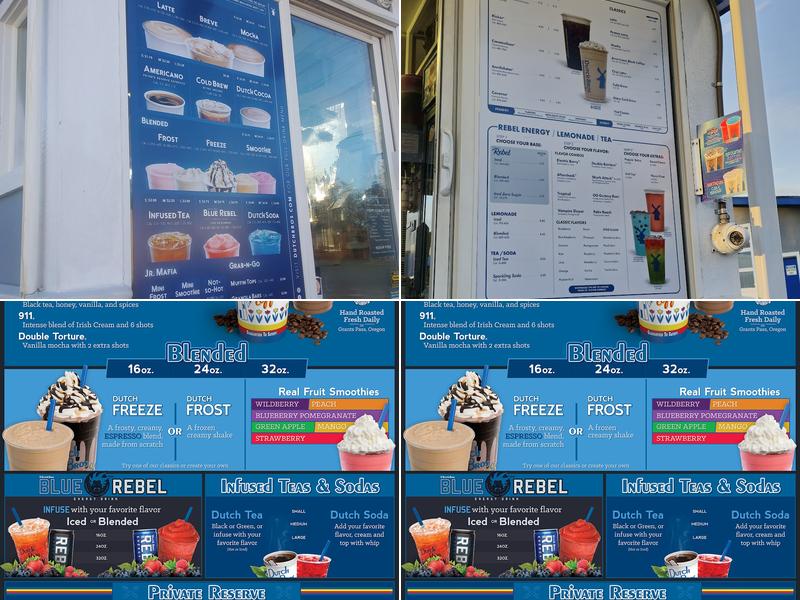 Dutch Bros Coffee Menu