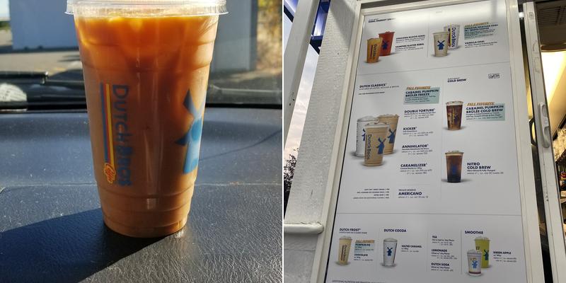 Dutch Bros Coffee Menu