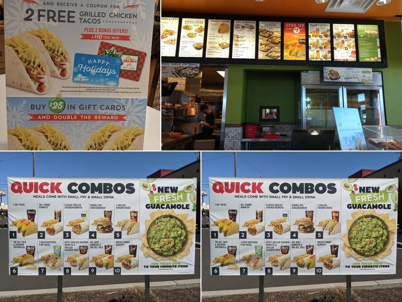 Del Taco Menu