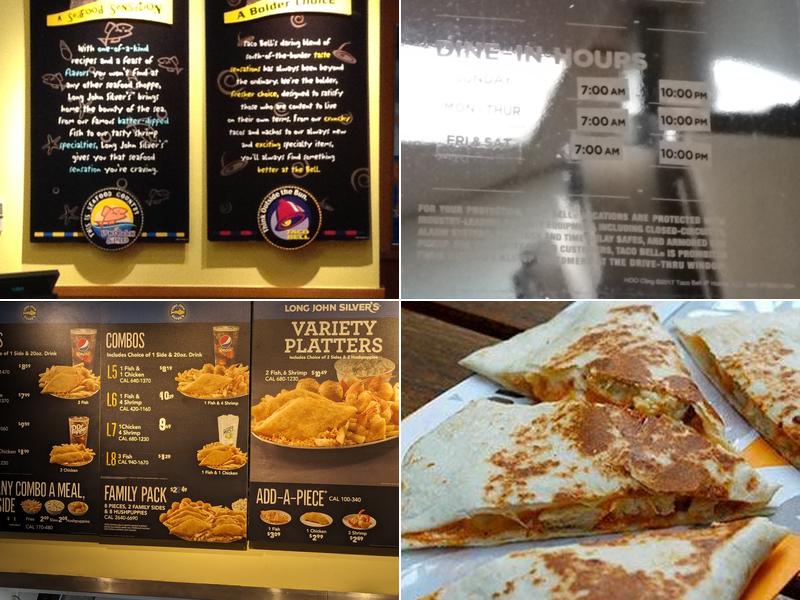 Taco Bell Menu