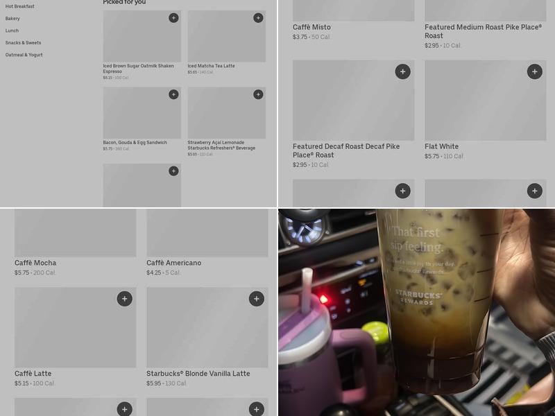 Starbucks Menu