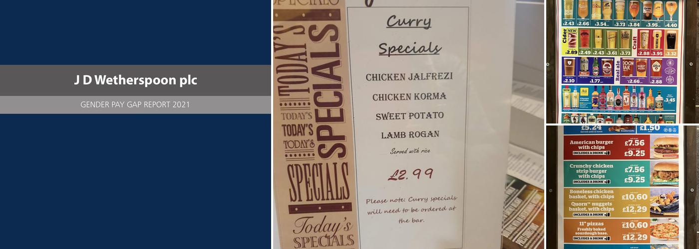 Try Dowr - JD Wetherspoon Menu