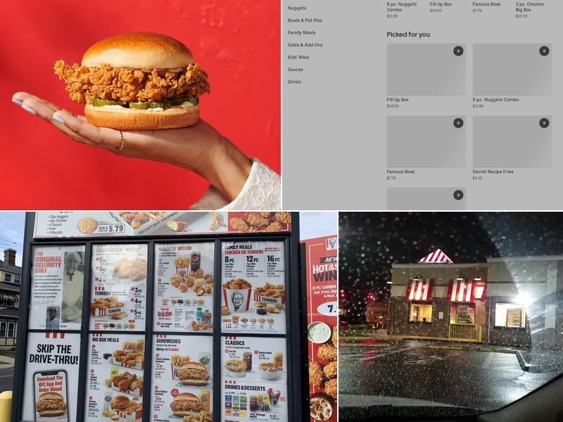 KFC Menu