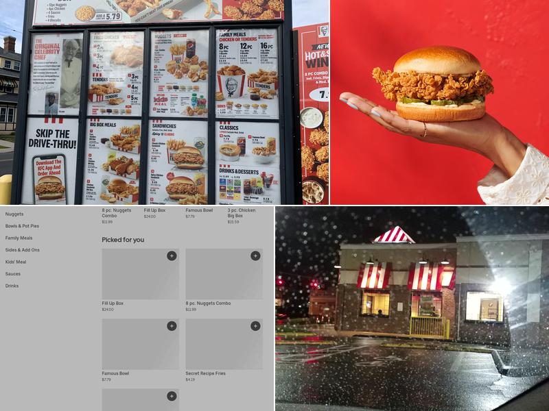 KFC Menu